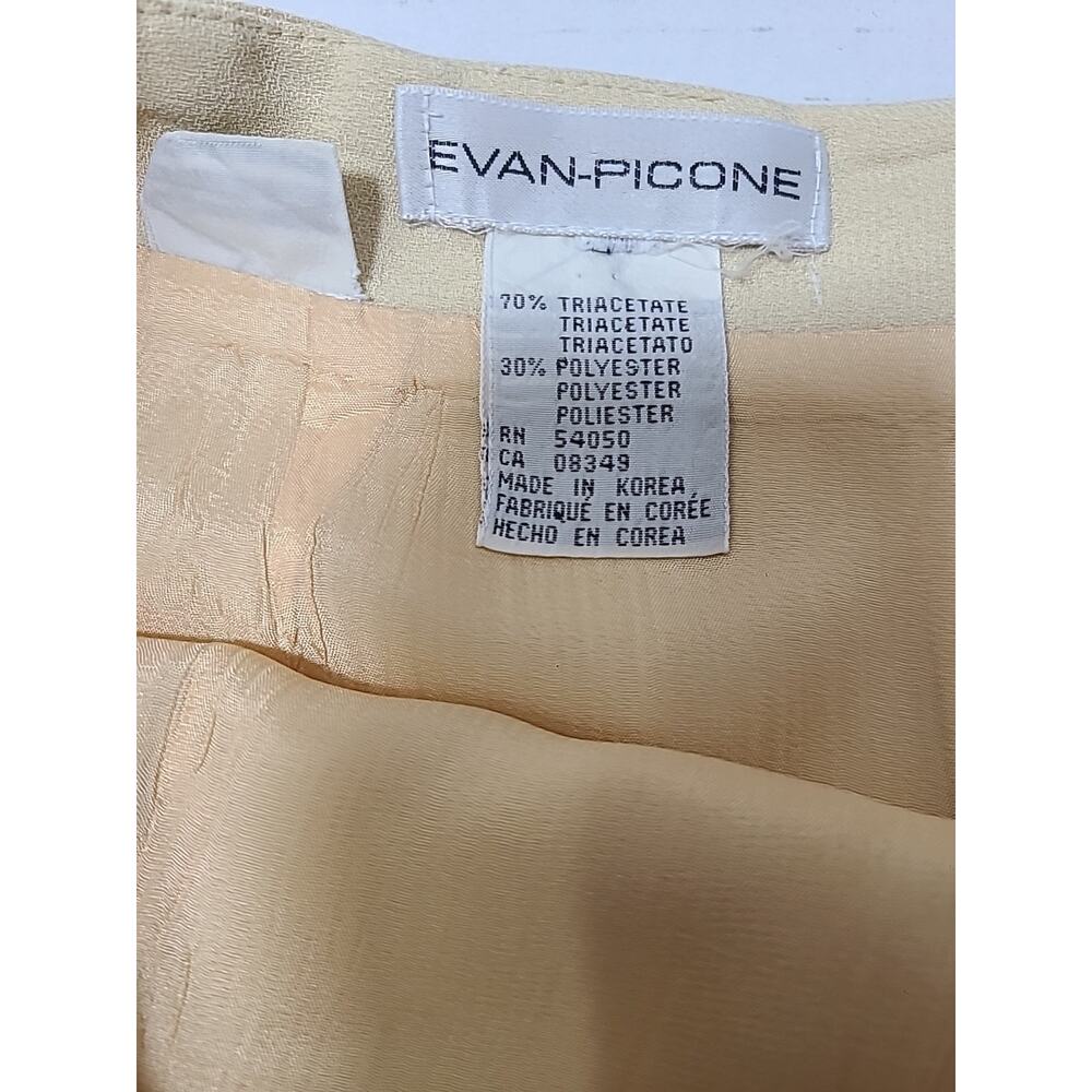 Evan-Picone Womens Pencil Skirt Size 10 Tan Career Office - Picture 6 of 7